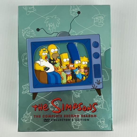 The Simpsons Complete Second Season 2 Collectors Edition DVD 4-Disc Set - 2002 - Picture 1 of 4